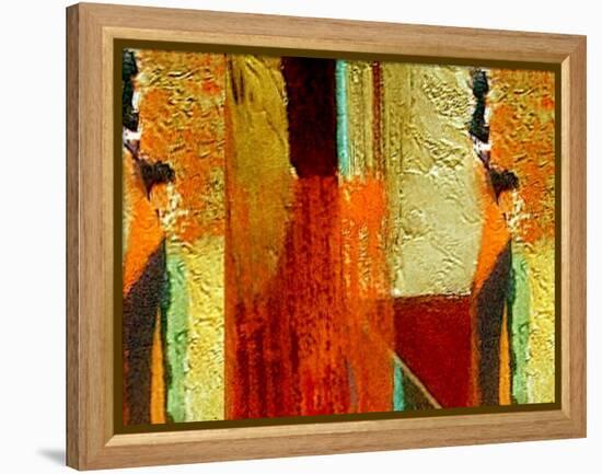 Bricks and Mortar-Ruth Palmer-Framed Stretched Canvas