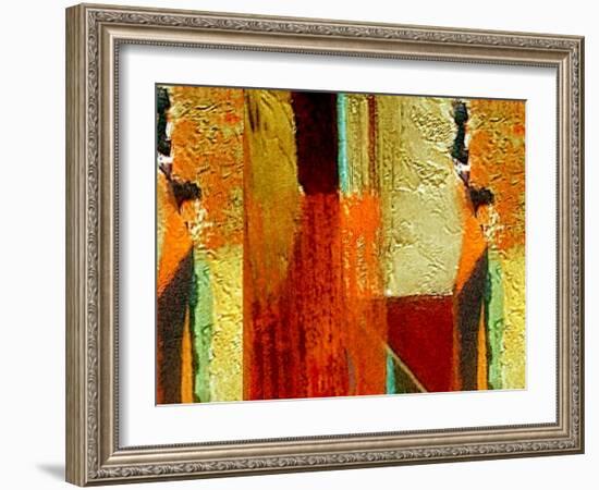 Bricks and Mortar-Ruth Palmer-Framed Art Print