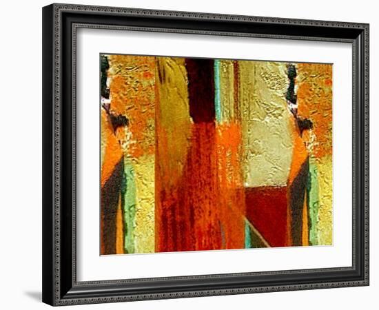 Bricks and Mortar-Ruth Palmer-Framed Art Print