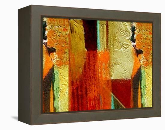 Bricks and Mortar-Ruth Palmer-Framed Stretched Canvas