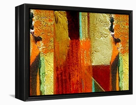 Bricks and Mortar-Ruth Palmer-Framed Stretched Canvas