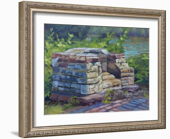 Bricks-Rusty Frentner-Framed Giclee Print