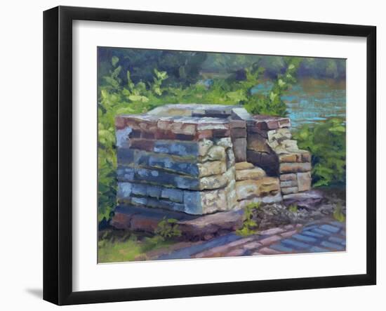 Bricks-Rusty Frentner-Framed Giclee Print