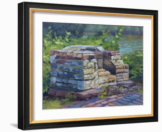 Bricks-Rusty Frentner-Framed Giclee Print