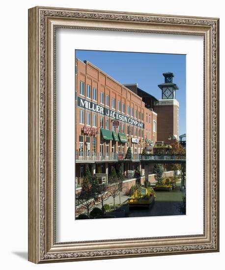 Bricktown, Oklahoma City, Oklahoma, USA-Ethel Davies-Framed Photographic Print