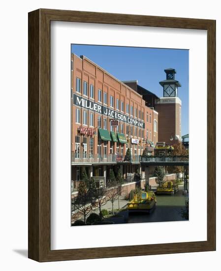 Bricktown, Oklahoma City, Oklahoma, USA-Ethel Davies-Framed Photographic Print