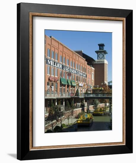 Bricktown, Oklahoma City, Oklahoma, USA-Ethel Davies-Framed Photographic Print