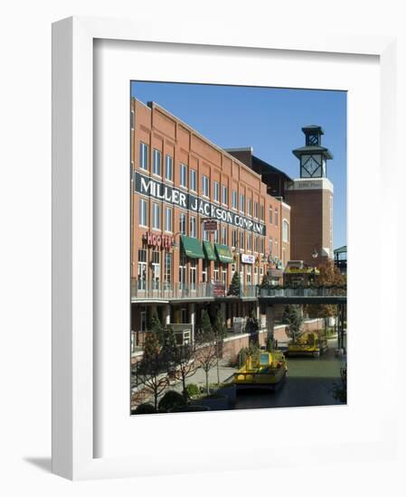 Bricktown, Oklahoma City, Oklahoma, USA-Ethel Davies-Framed Photographic Print