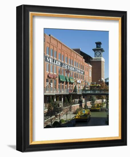 Bricktown, Oklahoma City, Oklahoma, USA-Ethel Davies-Framed Photographic Print