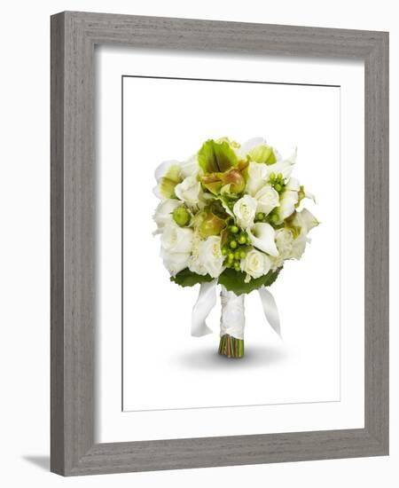 Bridal Bouquet-Lew Robertson-Framed Photographic Print