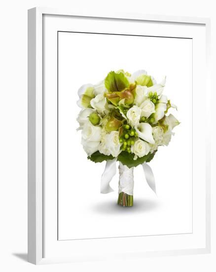 Bridal Bouquet-Lew Robertson-Framed Photographic Print