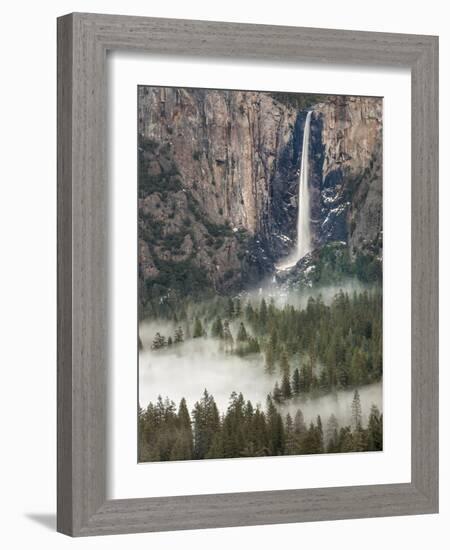 Bridal Falls, Yosemite, California, USA-Tom Norring-Framed Photographic Print