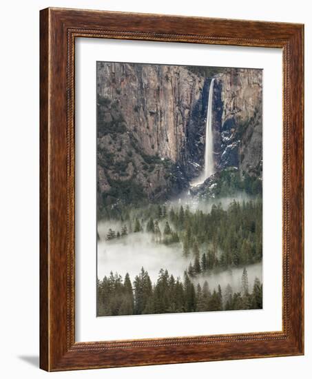 Bridal Falls, Yosemite, California, USA-Tom Norring-Framed Photographic Print