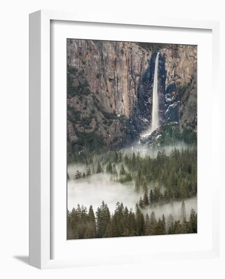 Bridal Falls, Yosemite, California, USA-Tom Norring-Framed Photographic Print