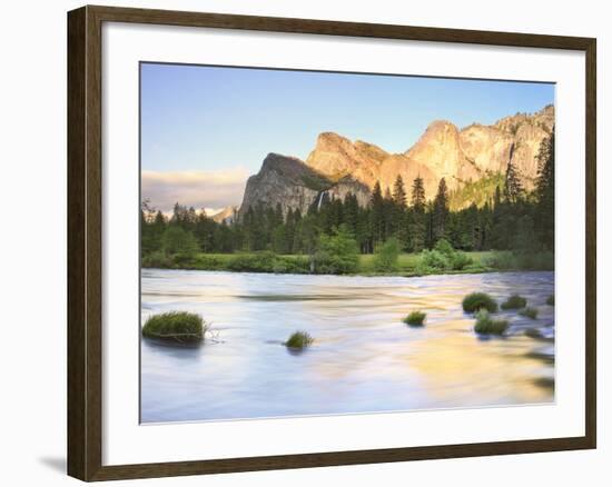 Bridal Falls, Yosemite, California, USA-Tom Norring-Framed Photographic Print