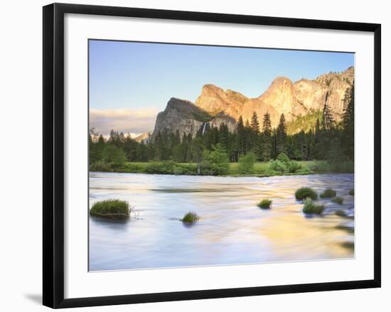 Bridal Falls, Yosemite, California, USA-Tom Norring-Framed Photographic Print