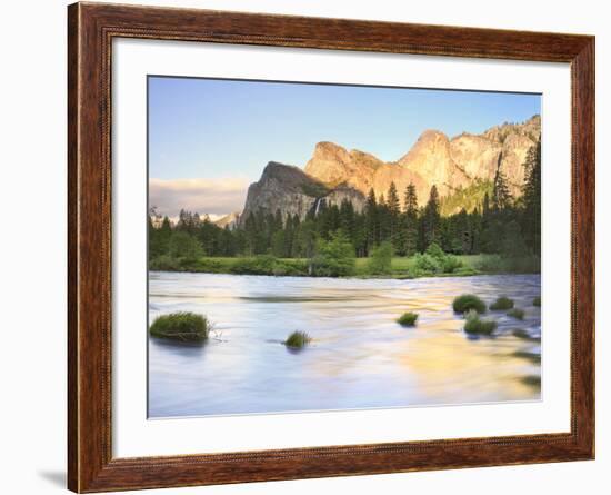 Bridal Falls, Yosemite, California, USA-Tom Norring-Framed Photographic Print