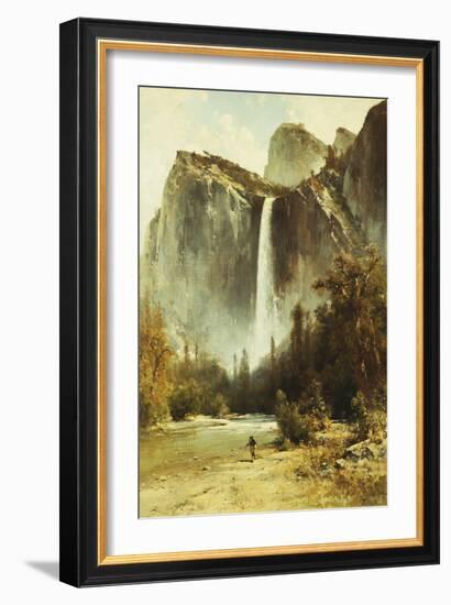 Bridal Falls, Yosemite-Thomas Hill-Framed Giclee Print