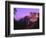 Bridal Veil Falls at Dusk-Mick Roessler-Framed Photographic Print