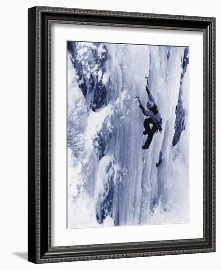 Bridal Veil Falls, Provo Canyon, Utah, USA-null-Framed Photographic Print