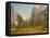 Bridal Veil Falls, Yosemite Valley, California, 1871-73-Albert Bierstadt-Framed Premier Image Canvas