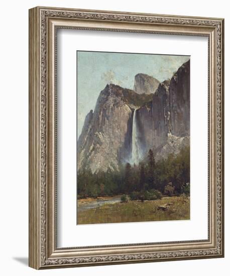 Bridal Veil Falls - Yosemite Valley-Thomas Hill-Framed Giclee Print