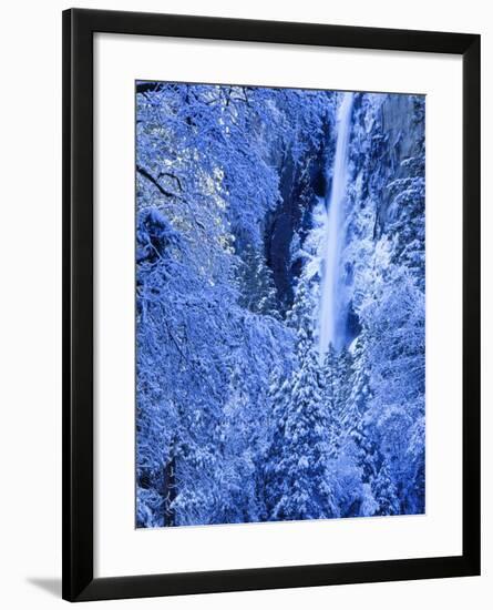 Bridal Vel Falls, Yosemite National Park, California, USA-Scott Smith-Framed Photographic Print