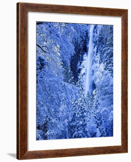 Bridal Vel Falls, Yosemite National Park, California, USA-Scott Smith-Framed Photographic Print