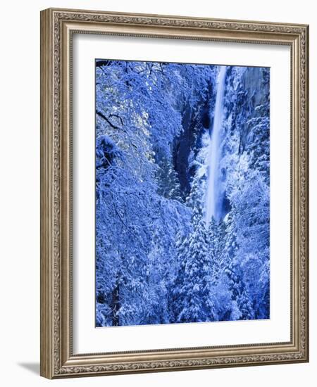 Bridal Vel Falls, Yosemite National Park, California, USA-Scott Smith-Framed Photographic Print