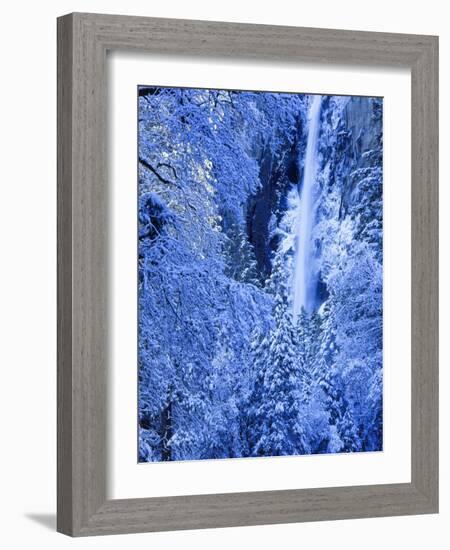 Bridal Vel Falls, Yosemite National Park, California, USA-Scott Smith-Framed Photographic Print