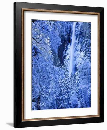 Bridal Vel Falls, Yosemite National Park, California, USA-Scott Smith-Framed Photographic Print