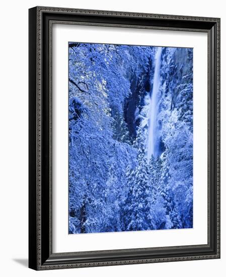 Bridal Vel Falls, Yosemite National Park, California, USA-Scott Smith-Framed Photographic Print