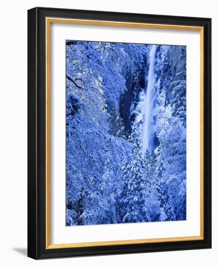 Bridal Vel Falls, Yosemite National Park, California, USA-Scott Smith-Framed Photographic Print