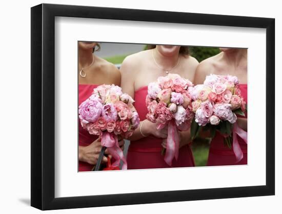 Bridal Wedding Flowers and Bouquets-mrorange002-Framed Photographic Print