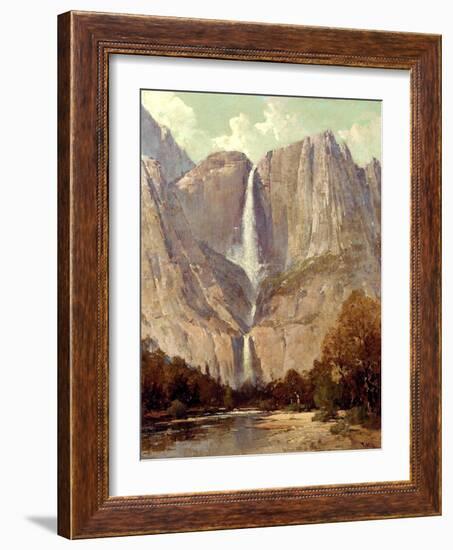 Bridalveil Fall, Yosemite-Thomas Hill-Framed Giclee Print