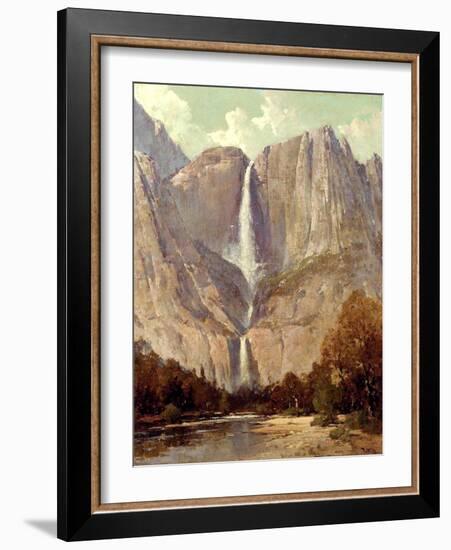 Bridalveil Fall, Yosemite-Thomas Hill-Framed Giclee Print