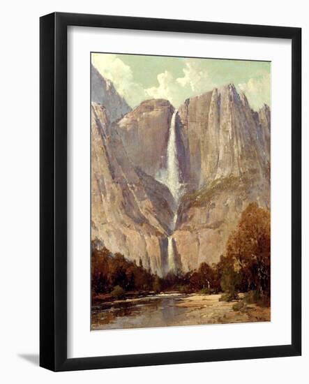 Bridalveil Fall, Yosemite-Thomas Hill-Framed Giclee Print