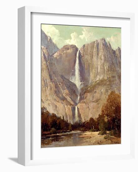 Bridalveil Fall, Yosemite-Thomas Hill-Framed Giclee Print