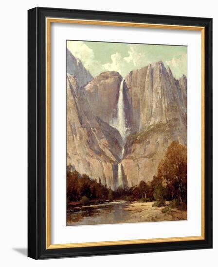 Bridalveil Fall, Yosemite-Thomas Hill-Framed Giclee Print