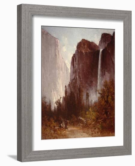 Bridalveil Falls-Thomas Hill-Framed Art Print