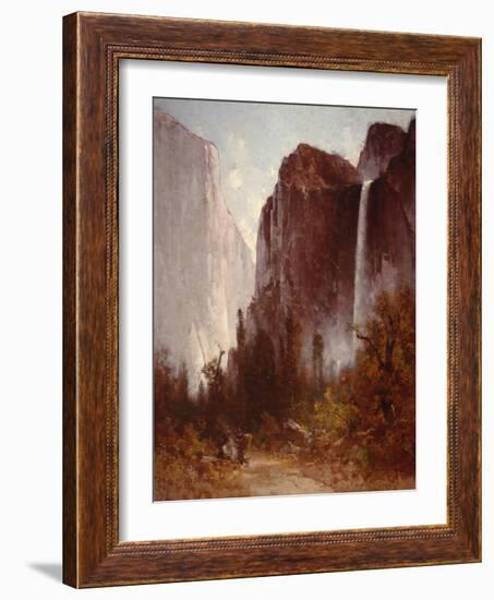 Bridalveil Falls-Thomas Hill-Framed Art Print