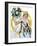 "Bride and Bouquet,"October 13, 1928-Ellen Pyle-Framed Giclee Print