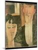 Bride and Groom (The Couple), 1915-16-Amedeo Modigliani-Mounted Giclee Print