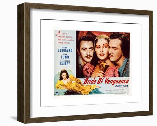 Bride of Vengeance, 1949-null-Framed Premium Giclee Print