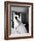 Bride Prepares For Wedding, in Traditional White Gown, 19th Century Wedding Dress-Michael Rougier-Framed Photographic Print