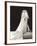 Bride Wearing Glittery Wedding Dress-null-Framed Photo