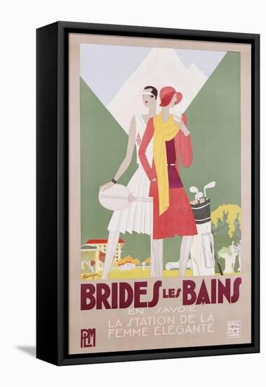 Brides Les Bains, 1929-Leon Benigni-Framed Premier Image Canvas