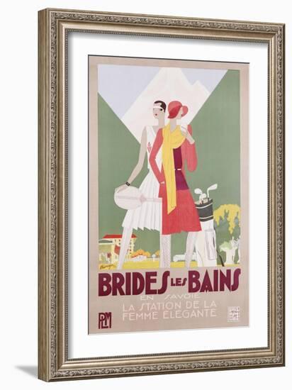 Brides Les Bains, 1929-Leon Benigni-Framed Giclee Print