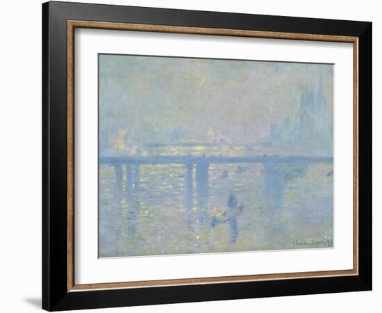 Bridge, 1899-Claude Monet-Framed Giclee Print