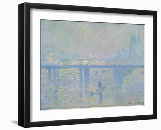 Bridge, 1899-Claude Monet-Framed Giclee Print